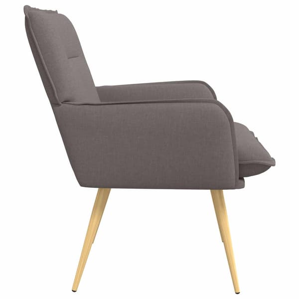 Fåtölj Taupe Tyg