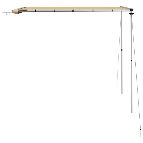 Husvagnsmarkis 2,4x2,5x2,15 m beige