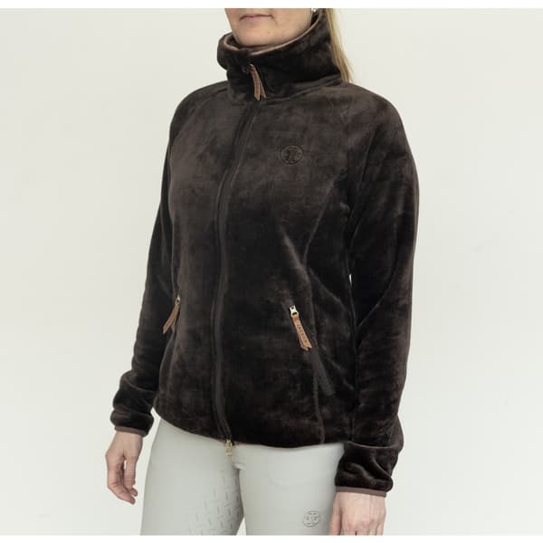Dagmar Softpilejacka Mörkbrun XL