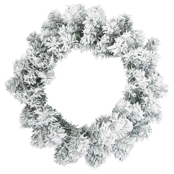 Mini-julgransset 120 cm PVC Grön och Vit