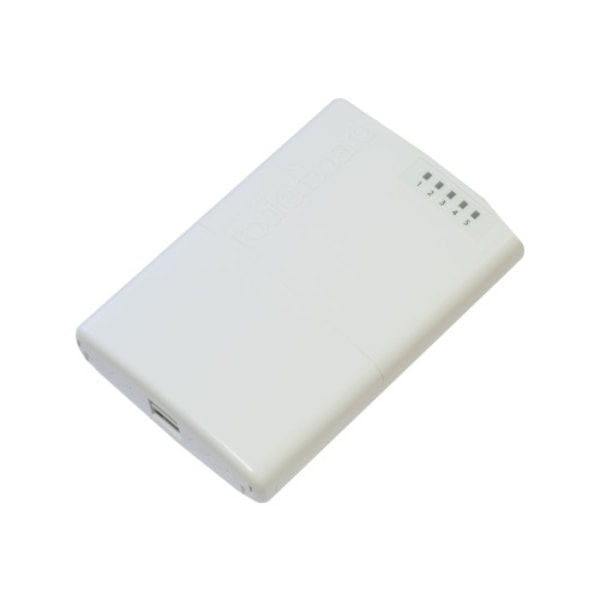 MikroTik RouterBOARD PowerBox - router - DIN-skenmonterbar, pålmonterbar Vit