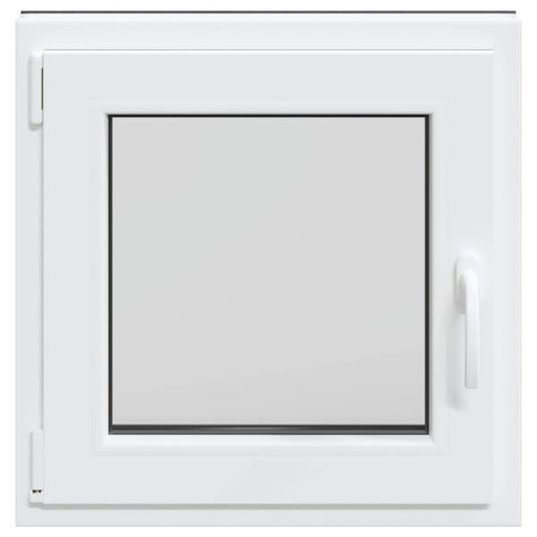 Källarfönster RISOR Antracit 60 x 60 cm PVC och glas