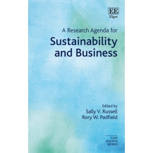 A Research Agenda for Sustainability and Business (inbunden, eng)