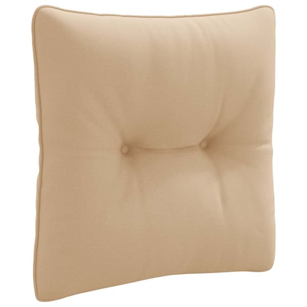 Ryggkudde PUTTEN 100% Polyester Sand 40 x 40 x 10 cm