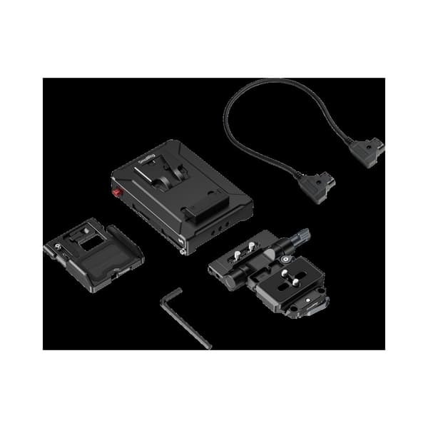 SmallRig 5899 Intelligent V-Mount Battery Adapter Plate Compatible with Arca-Swiss