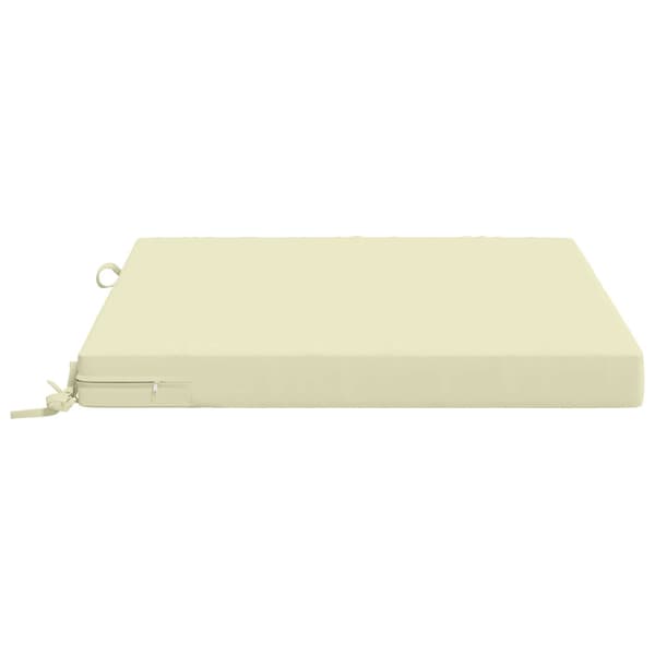 1-delad Sittdyna SOEST 100% Polyester Gräddvit 70 x 70 x 7 cm