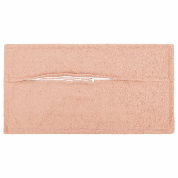Kuddöverdrag 6 st HOUTEN Rosa 40 x 80 cm Bouclé