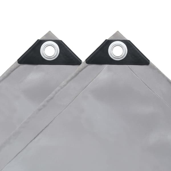 Presenning 650 g/m² 3x6 m grå