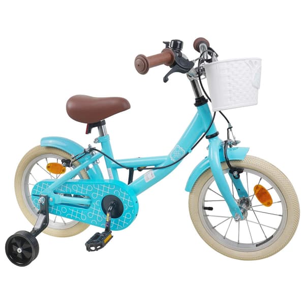 Barncykel 12 Tum för 2-4 åringar Ljusblå