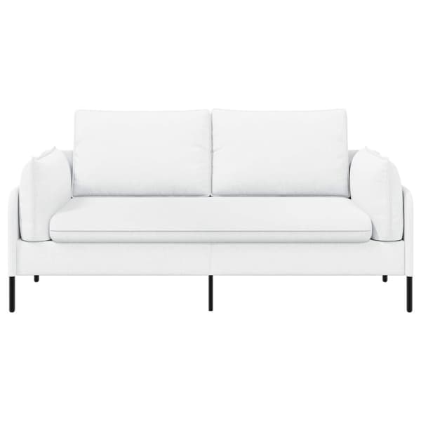 2-sits soffa Vit 188 x 81 x 89 cm Tyg