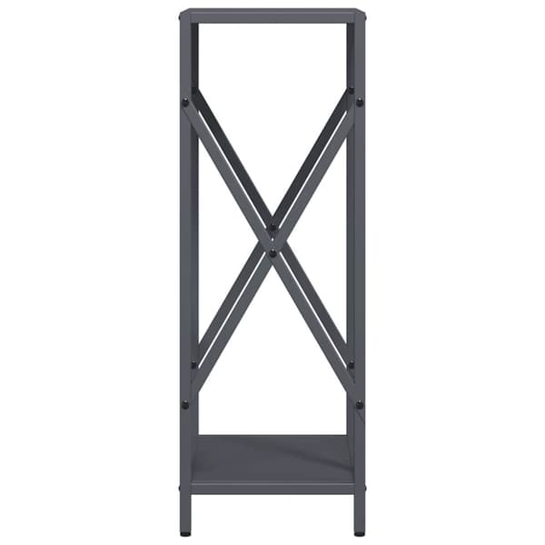 Vedställ antracit 34x25x70 cm kallvalsat stål