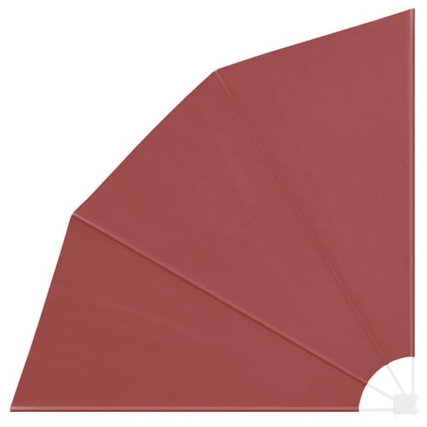 Sidomarkis för balkong terrakotta 210x210 cm
