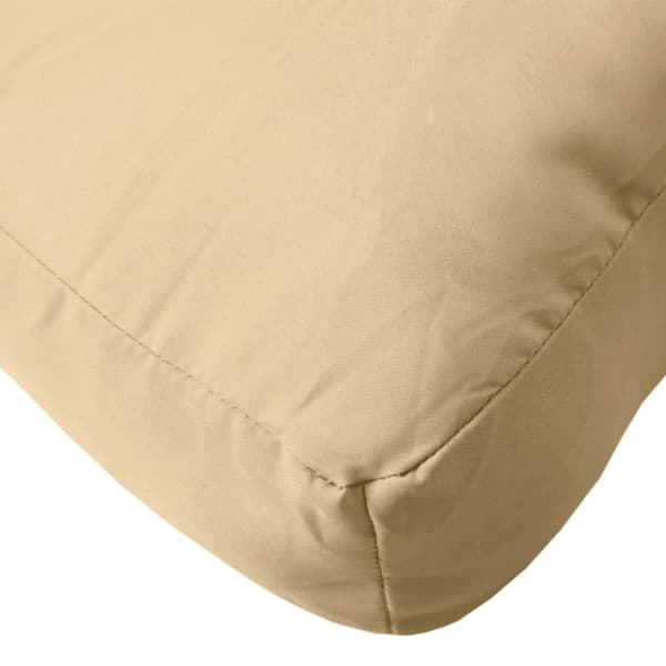 Palldyna melerad beige 60x60x9,5 cm tyg