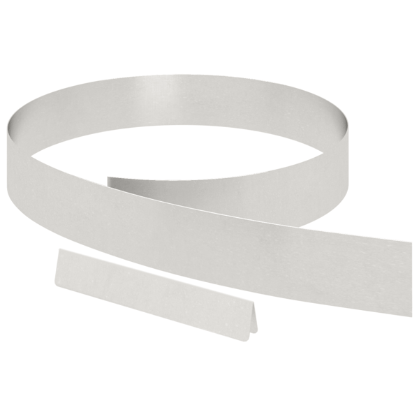 Kant för gräsmatta 4 pcs Silver 450 x 0,05 x 10 cm
