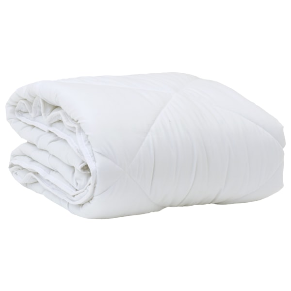 Duntäcke Vit 200 x 140 x 4 cm Polyester