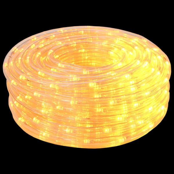 LED-ljusslang för julen 2400 LED-lampor Gul 100 m