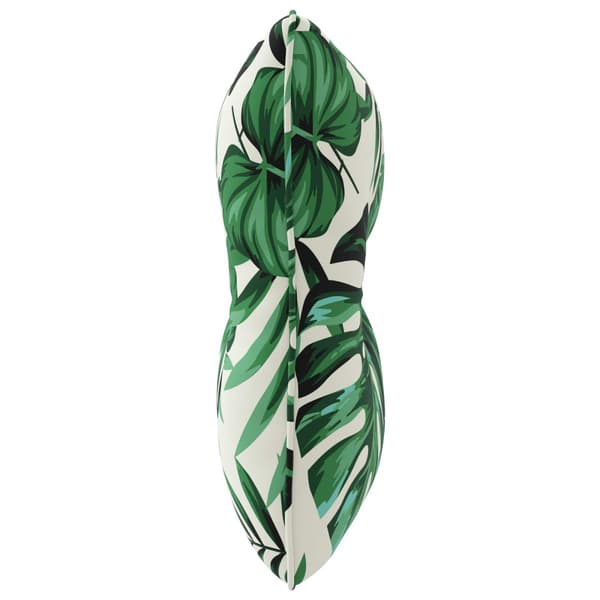 Ryggkudde PUTTEN 100% Polyester Bladmönster 40 x 40 x 10 cm