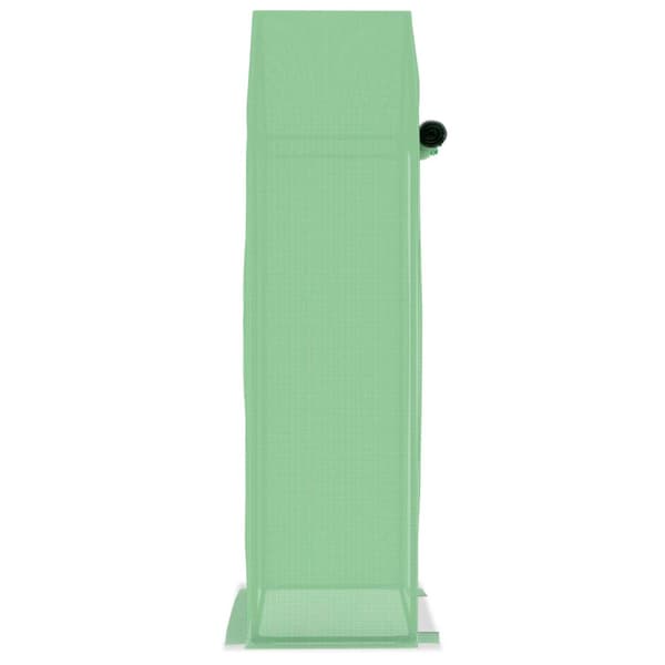 Växthus med stålram 0,5 m² 1x0,5x1,9 m