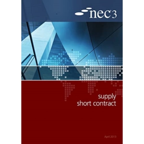 NEC3 Supply Short Contract (SSC) (häftad, eng)