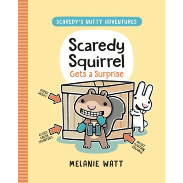 Scaredy Squirrel Gets a Surprise (inbunden, eng)