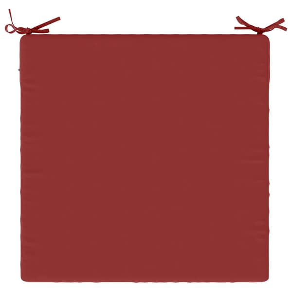1-delad Sittdyna SOEST 100% Polyester Vinröd 70 x 70 x 7 cm