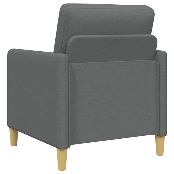 Soffgrupp med förvaring 2 pcs Mörkgrå Polyester