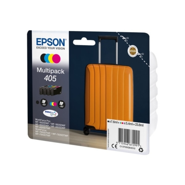 Epson 405 - 4-pack - svart, gul, cyan, magenta - original - bläckpatron