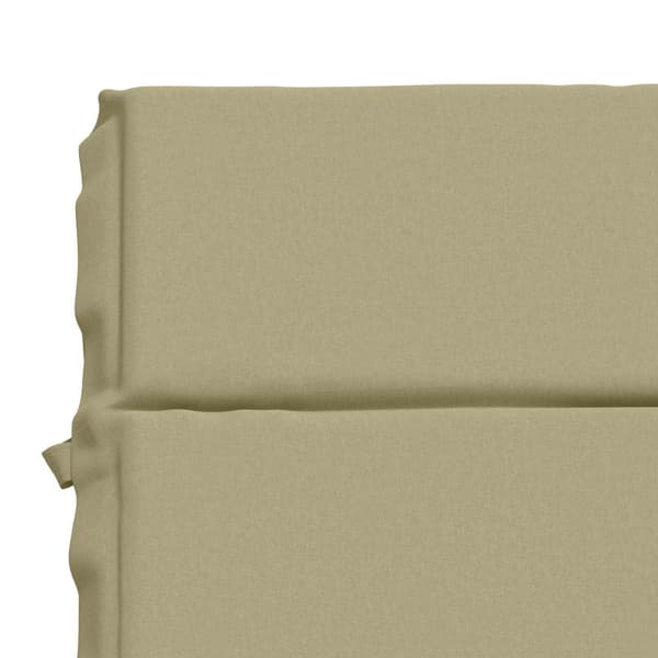 Solstol Kudde GEMERT 100% Polyester Ljusgrön 200 x 60 x 3 cm