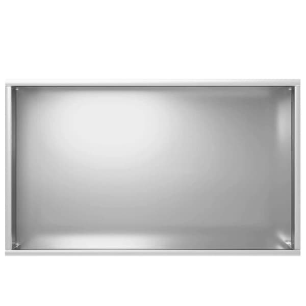 Trädgårdsplanterare 2 st Silver 50 x 30 x 49 cm
