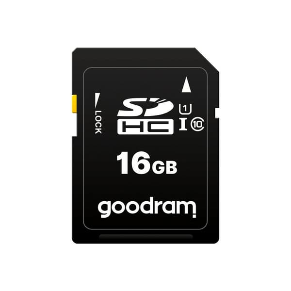GOODRAM S1A0 - flash-minneskort - 16 GB - SDHC UHS-I
