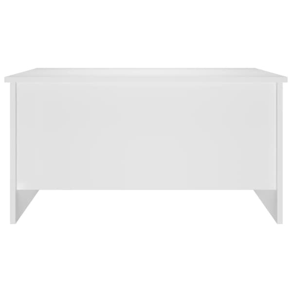 Soffbord vit 80x55,5x41,5 cm konstruerat trä