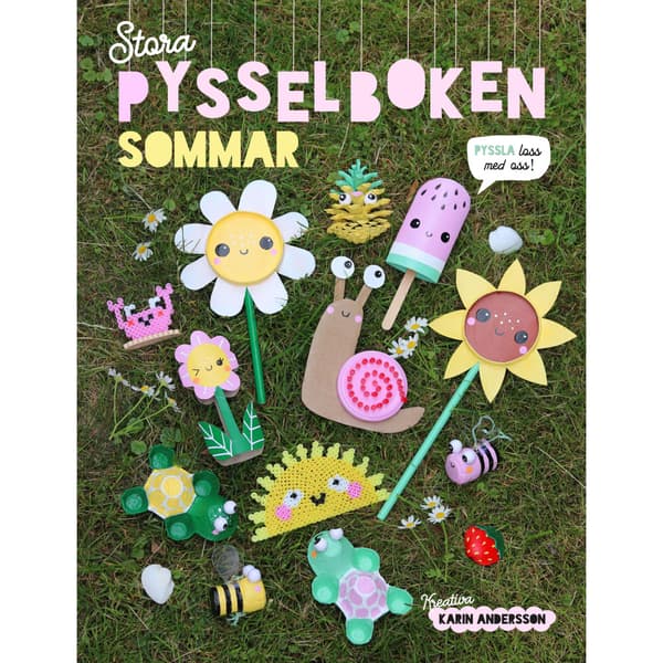 Stora pysselboken - sommar (inbunden)