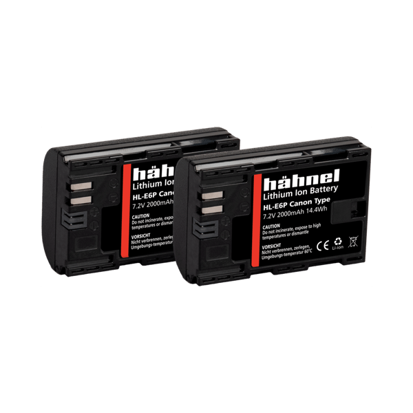 Hähnel Battery Canon HL-E6P / LP-E6P Twin Pack