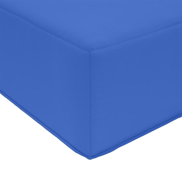 Utomhus sitskudde Turkos 40 x 40 x 8 cm 100% Polyester