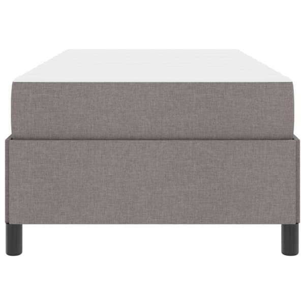 Bäddfjäder Taupe 100 x 200 cm tyg