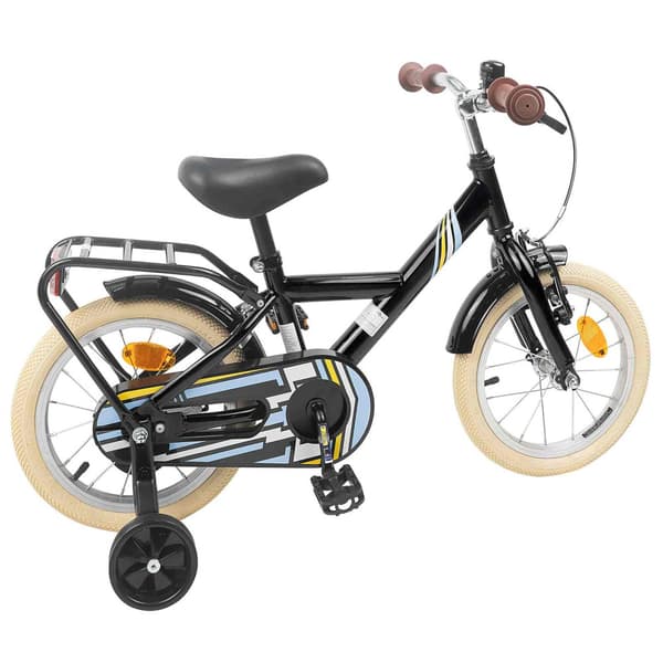 Barncykel 12 Tum för 2-4 åringar Svart