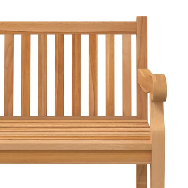 Trädgårdsbänk 150 cm massiv teak