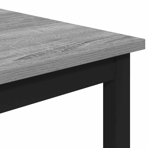 Barbord 52 x 52 x 90 cm Konstruerat trä Grå Sonoma Rektangulär