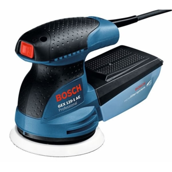 Bosch GEX 125-1 AE Rundslipmaskin 12000 RPM 24000 OPM Blå