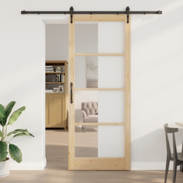 Skjutdörr med Hårdvarusats 'ORKDAL'93x232 cm