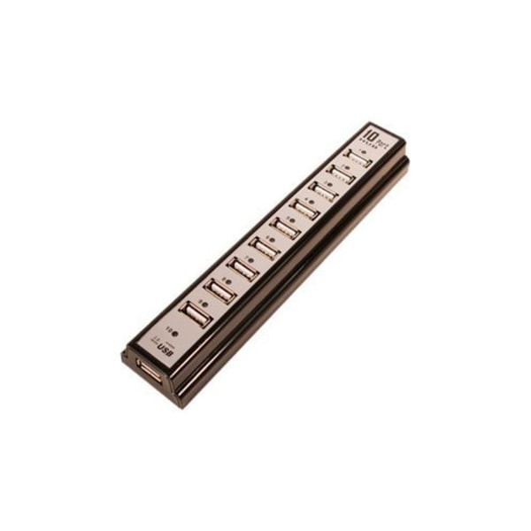 LogiLink USB 2.0 Hub 10-Port - hubb - 10 portar