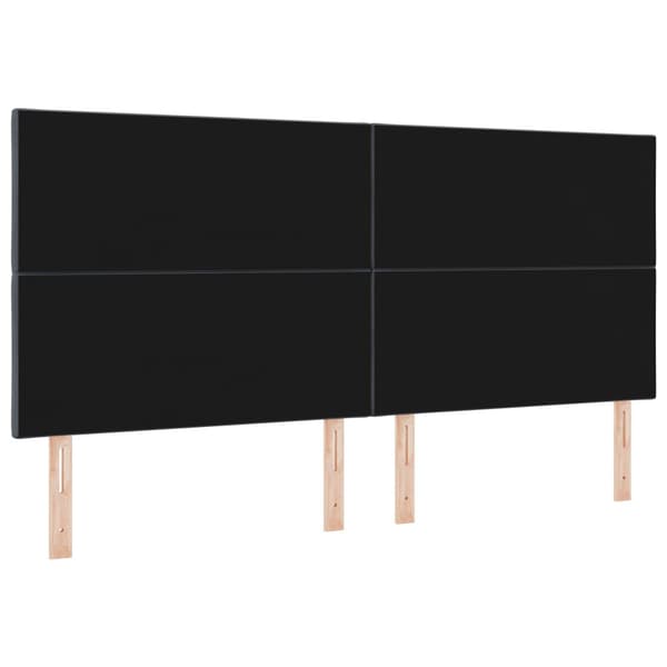 Huvudgavel Mörkgrå 200 cm Sammet