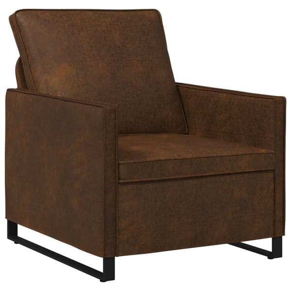 Soffset 2 st Brun Faux mockatyg