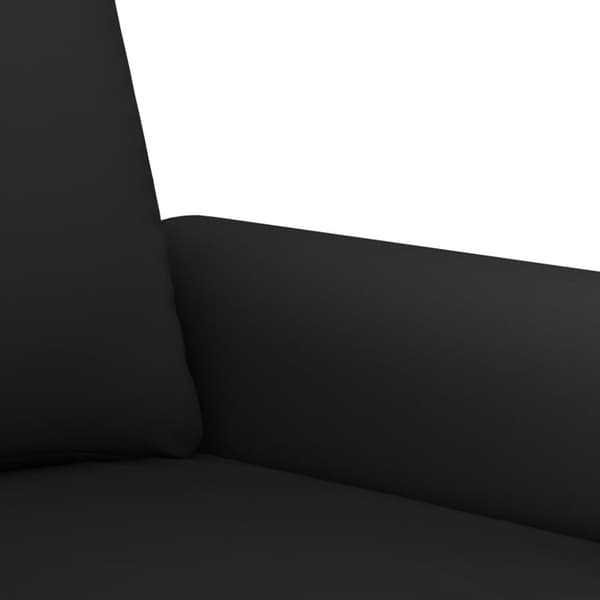 Fåtölj Svart 60 cm sammet