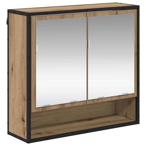 Badrumsmöbelset med låda 2 pcs Artisan Ek Konstruerat trä