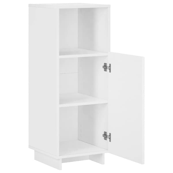 Badrumsskåp Vit 36,5 x 38 x 95 cm Konstruerat trä