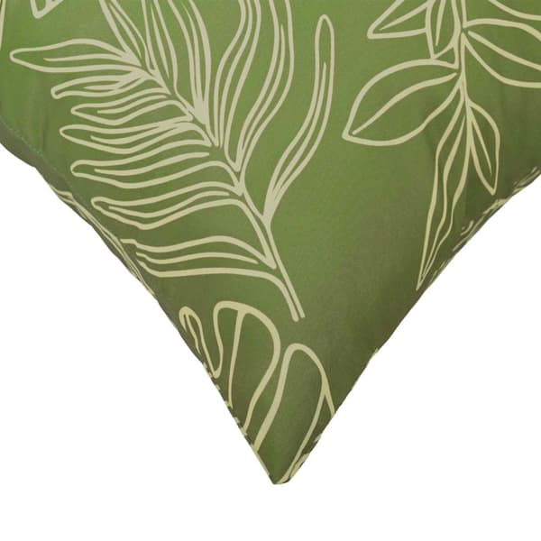 Kuddöverdrag 6 st HEERLEN Bladdesign 60 x 60 cm Polyester