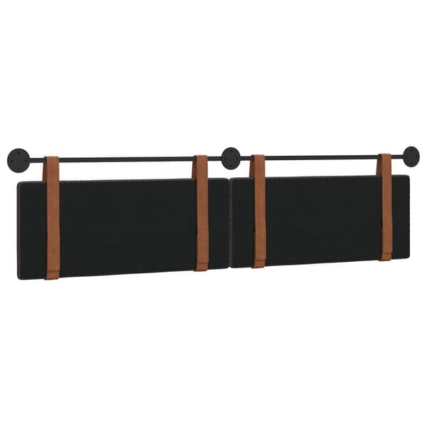 Hängande sänggavel Mörkbrun Antik PU