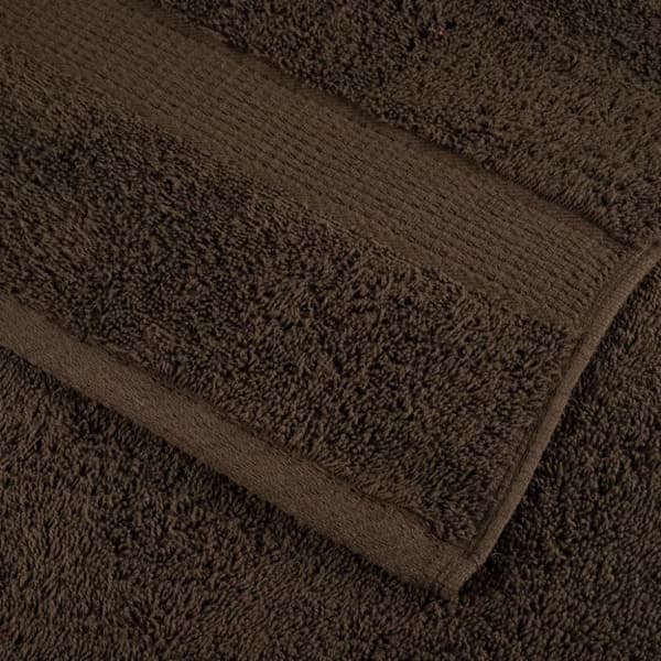 Premium handdukar 12 st SOLUND brun 600 gsm