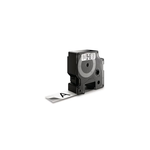 Tape DYMO D1 24mm svart på vit